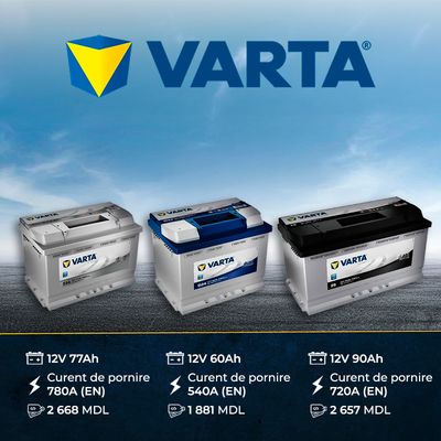 VARTA - brand nou de baterii la AUTODOCTOR